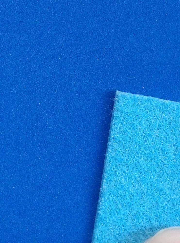 PU Leather - Synthetic Leather, Blue Color | Easy to Clean, Stain Resistant, High Durability, Customizable, Quick Dry, Washable
