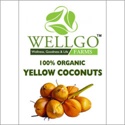 Organic Yellow Coconut