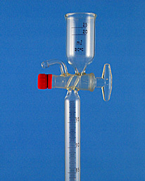 Bunte Gas Burette with Stopcock