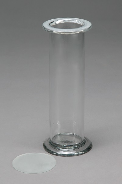 Gas Jar with Ground Glass Flat Flange