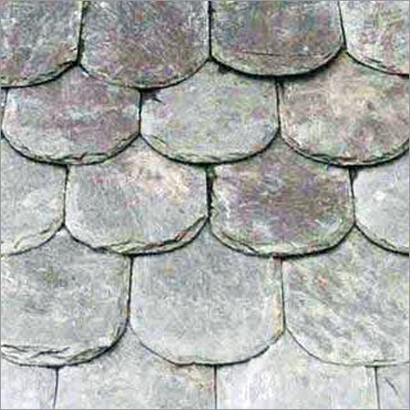 Black Roofing Stone - Sandstone, Machine-Cut Finish, Elegant Black Color - Perfect Finish, Fine Polish, Lustrous Look, Long Functional Life