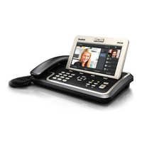 Ip Video Phone - Black, 800x480 Display, Dual-core Processor | 3-way Video Conferencing, 4 Voip Accounts, Hd Audio