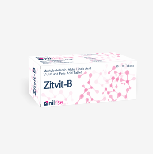 Mythylcobalamine 1500 mcg + Alphalipoic Acid 100 mg + Folic Acid 1.5 mg + Vit B6 3 mg + Vit B1 10 mg - Pink Tablets, 10 Count | B-Vitamin Support, Energy Boost, Nerve Health, Metabolic Function