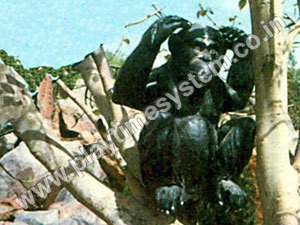 Outdoor Playground Frp Animal - Chimpanjee