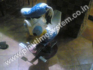 Outdoor Playground Frp Animal Statue - Duck