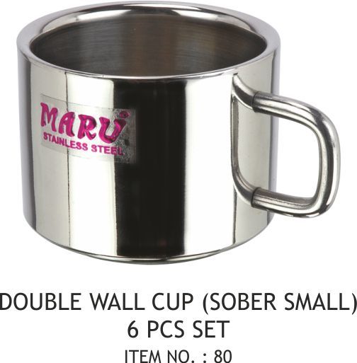 Double Wall Stainless Steel Cup