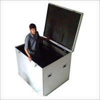 Storage Box - Heavy Duty Metal, Customizable Dimensions | Corrosion Resistant, Weatherproof, Integrated Handles, Secure Latch Mechanism