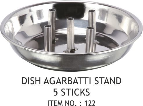 Dish Agarbatti Stand 5 Sticks