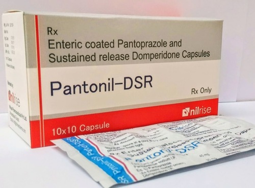 Pantaprazole 40 mg and Domeperidone 30 mg Sustain release capule