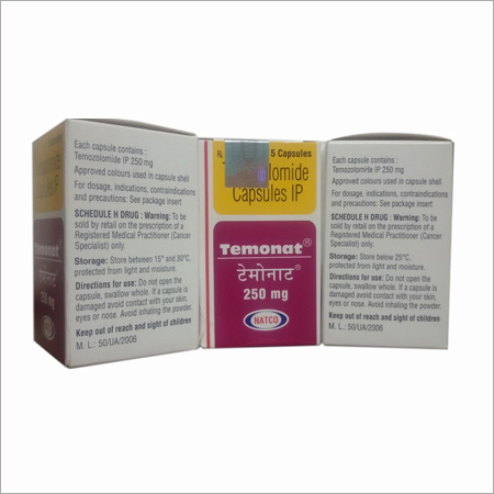 Temozolomide Capsule 250 mg