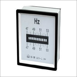 Reed Type Frequency Meter