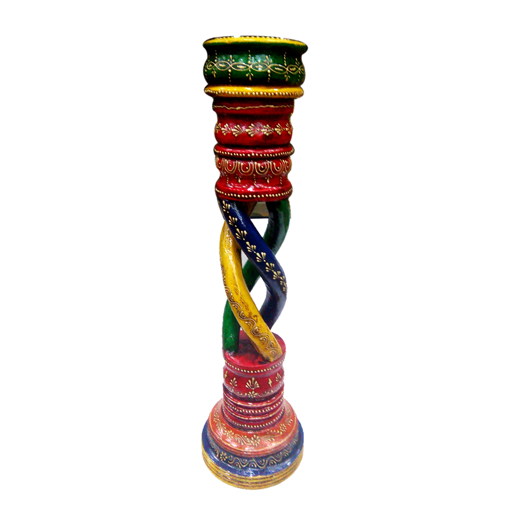 Wooden Candle Holder