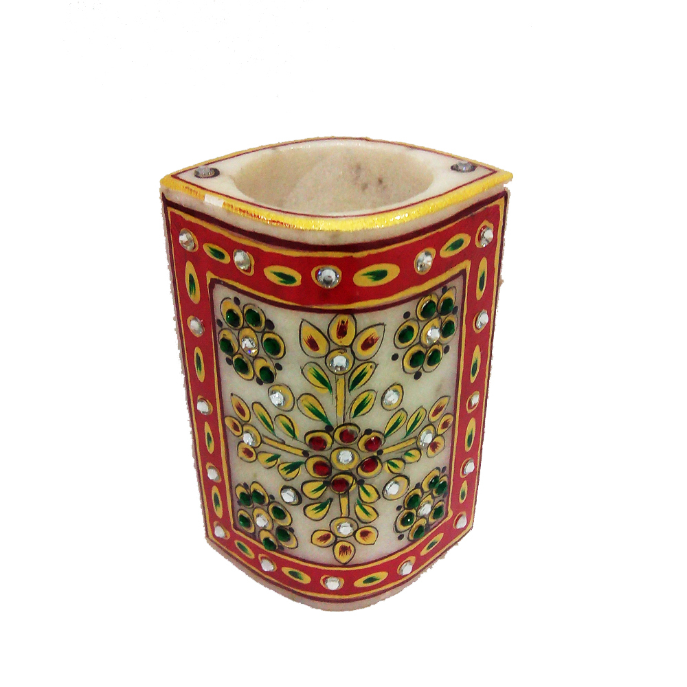Decorative Marble Pen Stand