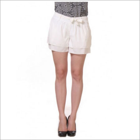 Paige - White Relaxed Fit Shorts