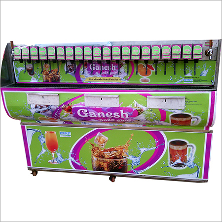 Multi Valve Soda Fountain Machine