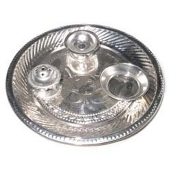 Silver  Ss Thali