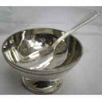  German Silver Ice Cup Spoon