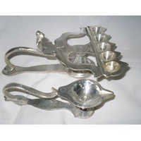 German Silver Mangal Arti Deep