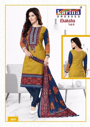 Printed Cotton Suits Manufacturer