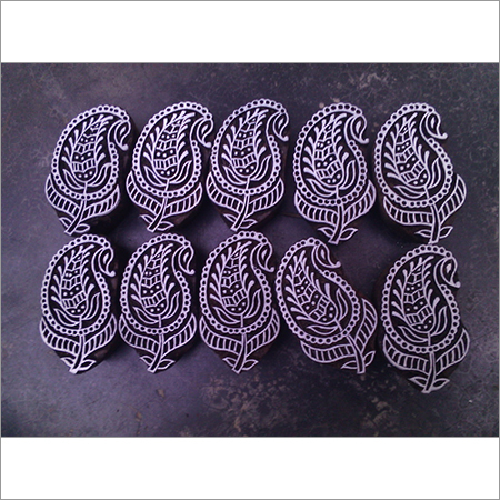 paisley henna stamps for printing on fabric 10 pcs set