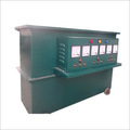 Servo Stabilizer - 530x420x760 mm, 25 kVA Rated Power | 98.5% Efficiency, 3-Phase Operation, 300V Input Voltage, 415V Output Voltage, AC Current