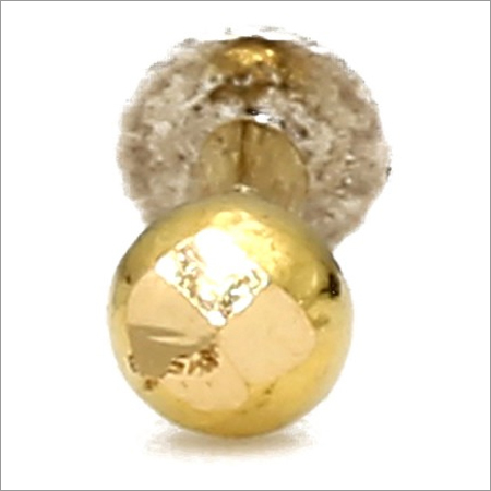 Fancy Gold Nose Pin