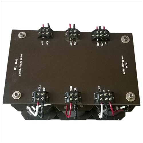 3 Phase Step Down Transformer Coil Material: Copper Core