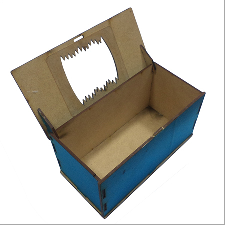 Material mdf wood used as jewellery box