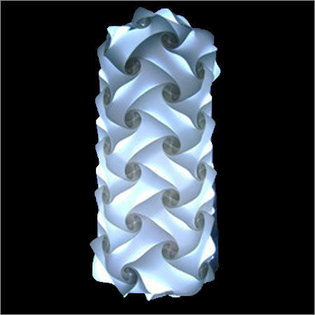 White Fiber Plastic Lamp Shade