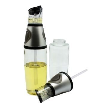 Oil Dispenser, Easy Press Measure Oil Dispenser