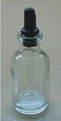 Dropping Bottle Indian Glass With Borosil Glass Ground Fitted Dropper And Rubber