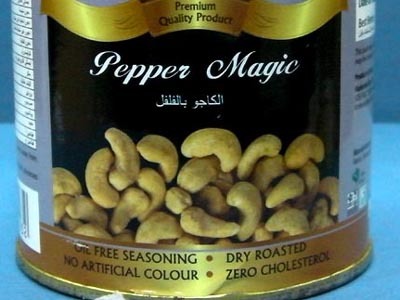 Black Pepper Cashew Nuts