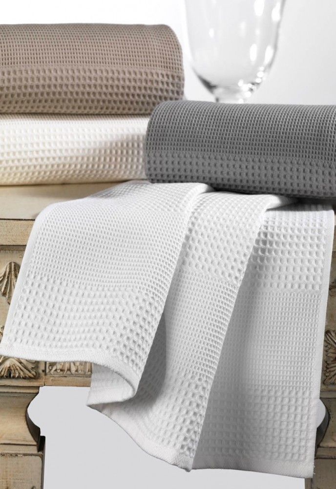 Waffle Plain Towels