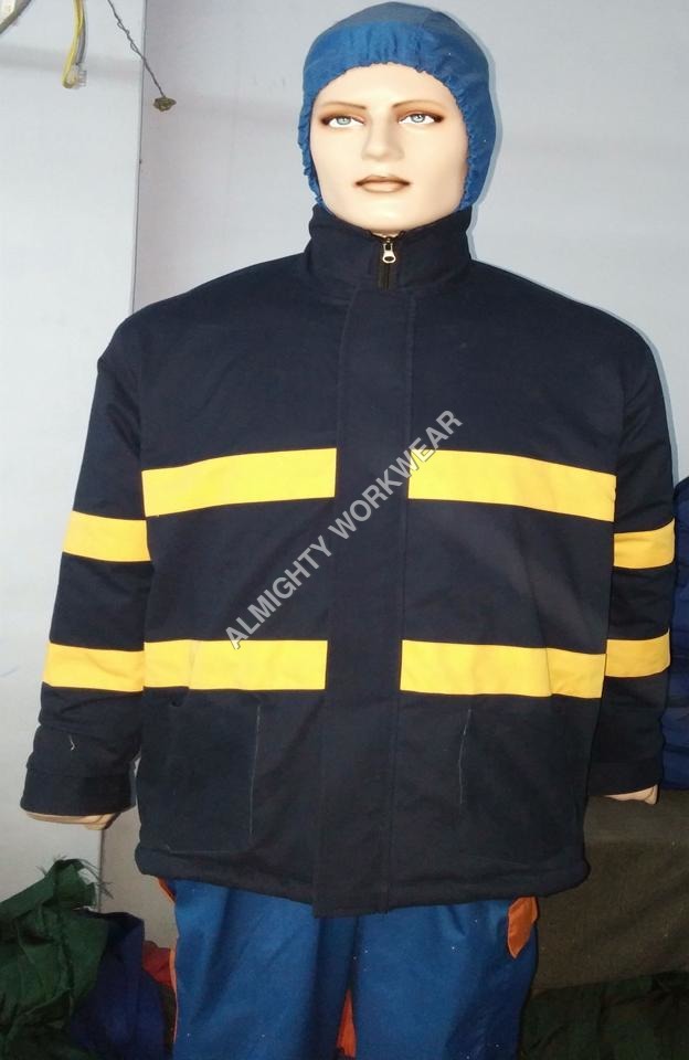 Security Jacket - Hi Visible yellow Tape