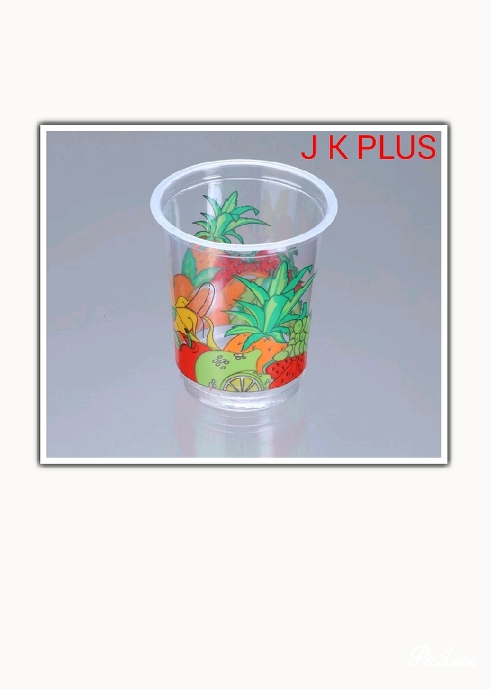 Disposable Plastic Colorful Glass