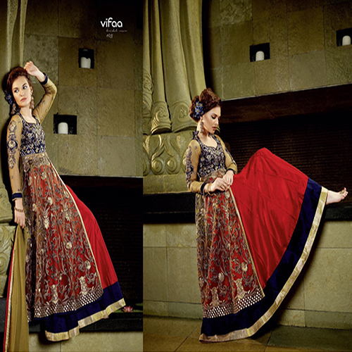 Party Wear Long Cut Suits