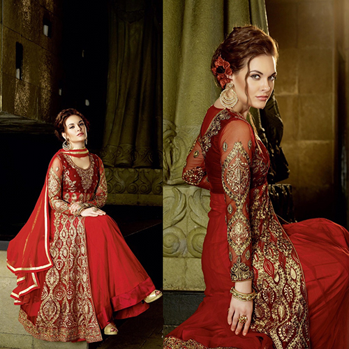 Party Wear Long Cut Suits