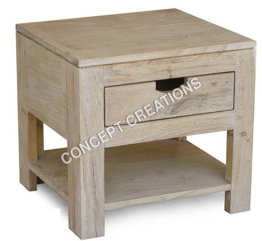 Wooden End Table