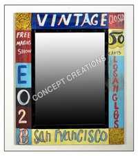 Iron Mirror Frame