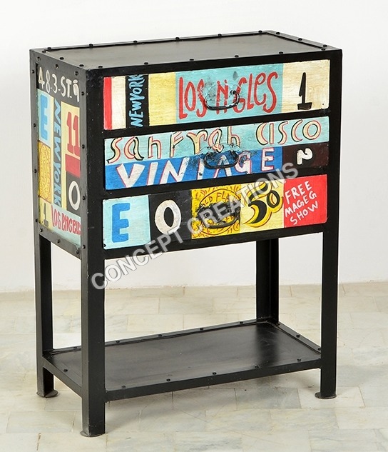 Iron Telephone Stand