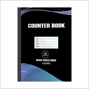 Hard Cover Counter Book