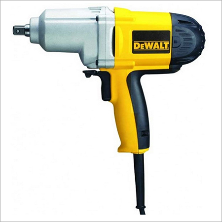 Impact Wrench DW292 - 220W Rated Input Power, 18V Voltage, Yellow Color | Rugged Design, Easy Installation, Low Maintenance, Shock Proof