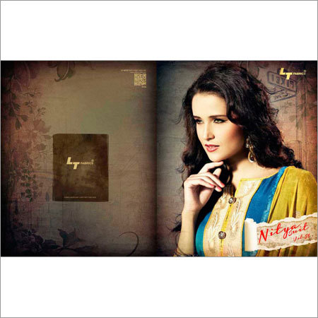 LT FABRICS NITYA Export Quality Salwar Kameez - Cotton Silk, 52 Inches, Beige | Elegant Design, Embroidery, Comfortable Fit, Stylish Look