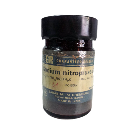 Sodium Nitroprisside - 99% Purity Powder, CAS 13755-38-9, 297.97 g/mol, 2 Year Shelf Life