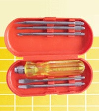 Screw Driver Kit-NEON BULB TESTER (500V)