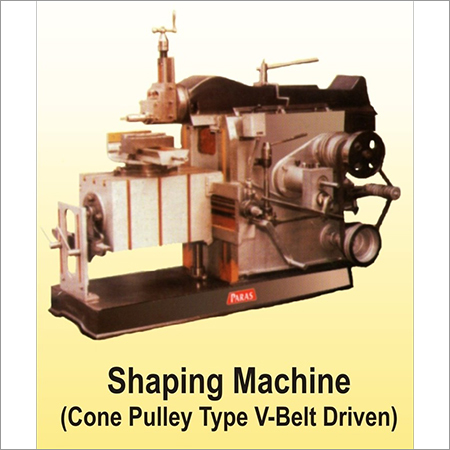 V Belt Driven Shaping Machine