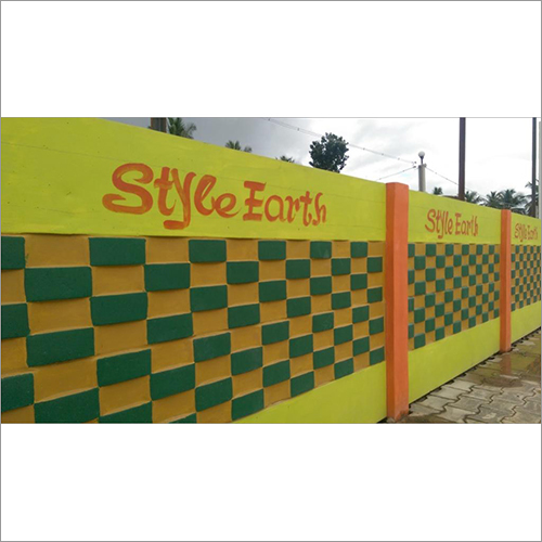 Stone Brick Precast Compound Wall