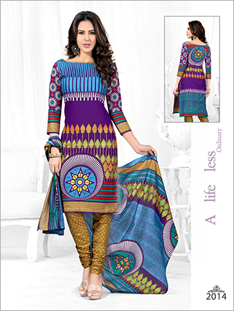 Cotton Printed Dress Materials