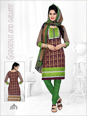 Unstitched Indian Salwar Kameez