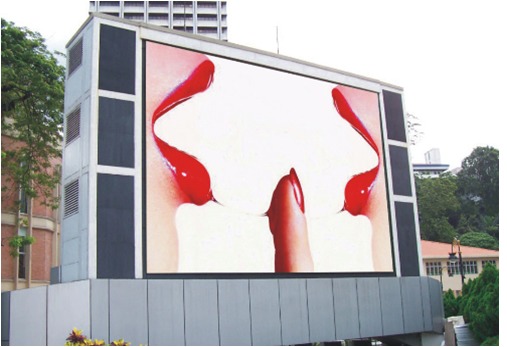 Outdoor LED Display Screen - 500x500mm Cabinet, P10 Pixel Pitch | 8000cd/m² Brightness, Wide Viewing Angle, Weatherproof, Remote Control